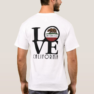 KÄRLEK San Francisco (återtryck) T Shirt