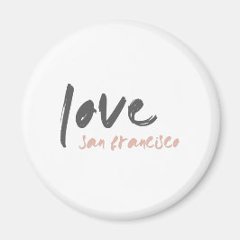 Kärlek San Francisco | California USA City Frisco Magnet
