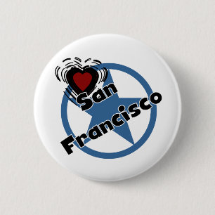 Kärlek San Francisco Knapp