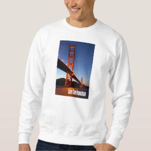 Kärlek San Francisco Lång Ärmad Tröja