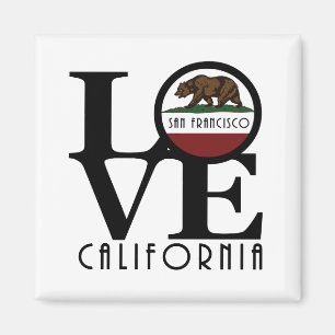 KÄRLEK San Francisco Magnet
