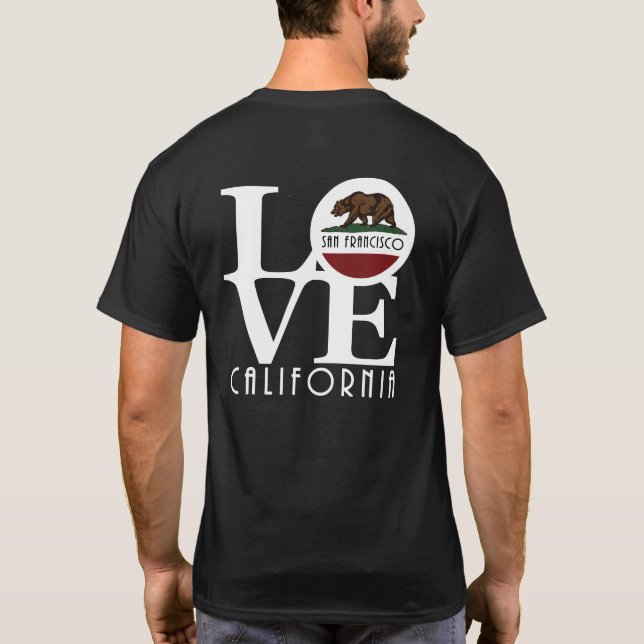 KÄRLEK San Francisco T Shirt (Baksida)