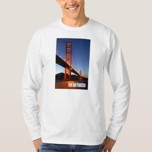 Kärlek San Francisco Tee Shirt (Framsida)