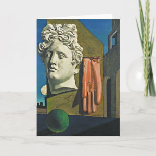 Kärlek Sång Giorgio de Chirico Kort