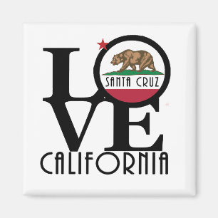 KÄRLEK Santa Cruz Magnet