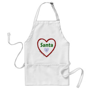 Kärlek Santa Förkläde