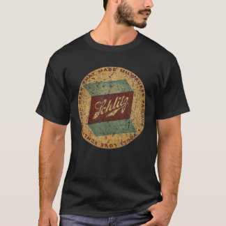 Kärlek Schlitz Beer Guest Flaska T Shirt