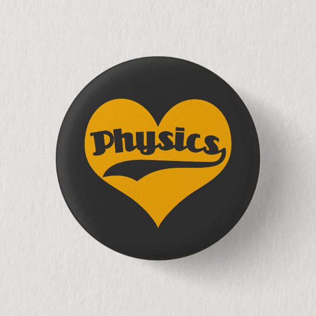 Kärlek Science Physics Knapp (Framsida)
