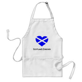 Kärlek Scotland apron Förkläde