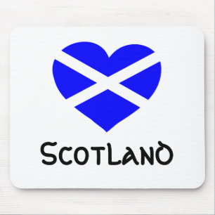 Kärlek Scotland mousepad Musmatta