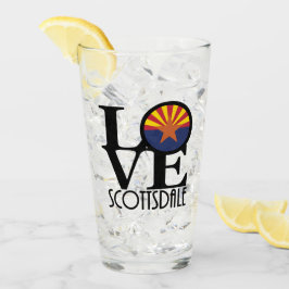 KÄRLEK Scottsdale Arizona Glaskopp