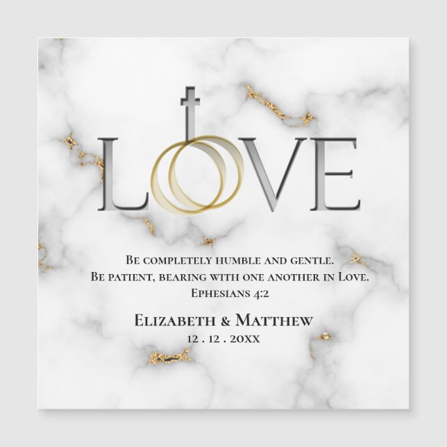 Kärlek Scripture Verse Ephesian 4:2 (Framsida)