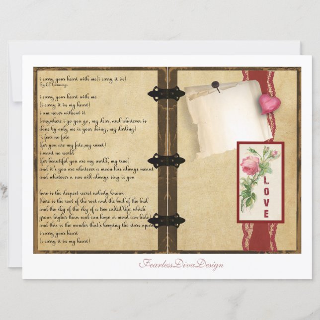 Kärlek-segmentet Journal, sidorna 5 och 6 (Framsida)