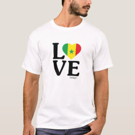 Kärlek Senegal T Shirt