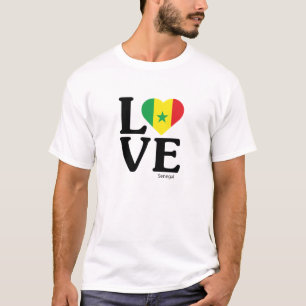 Kärlek Senegal T Shirt