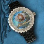 Kärlek & Serene Yelapa 0758 Armbandsur<br><div class="desc">När du målar "Serene Yelapa 0758" Collection Women's Rhinestone Watch med ett anpassade ansikte blundar du för kärlek vid klockan. Anpassa på produktsidan eller klicka på knappen "Anpassa" om du vill ha fler designalternativ. Konstruktionen skapades från min målning "Serene Yelapa 0758" som fångade en högsida i Jelapa, Jalisco, Mexiko, som...</div>