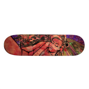 "Kärlek" seriedäck Mini Skateboard Bräda 18,5 Cm