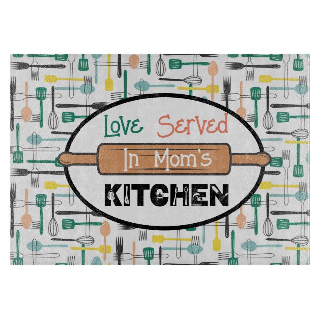 Kärlek serverad i mammas kök (Framsidan)