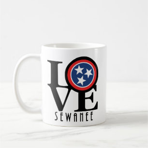 KÄRLEK Sewanee Tennessee 11oz Kaffemugg
