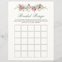 Kärlek Shack Fiance Flowers Möhippa Bingo Game