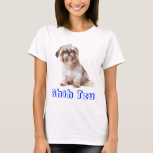 Kärlek Shih Tzu Puppy Hund Shirt T-shirt