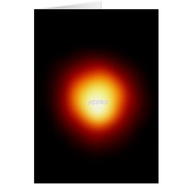 KÄRLEK SHINES GÖMT I LJUSET HÄLSNINGSKORT (Framsidan)