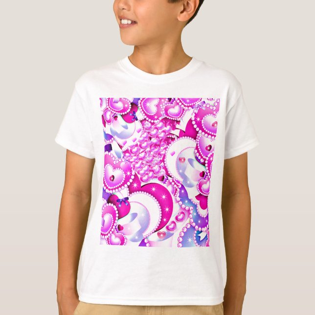 Kärlek ,Shines_ Tee Shirt (Framsida)