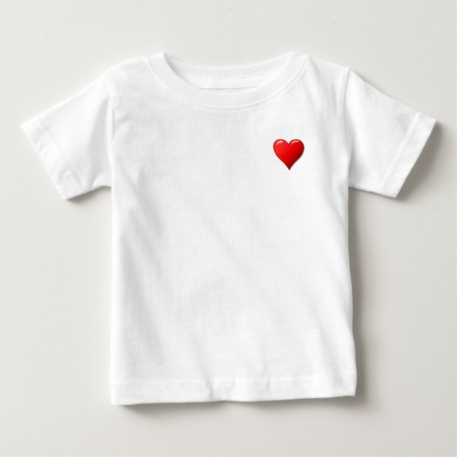 Kärlek Shirt Tee Shirt (Framsida)