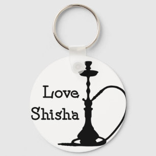 Kärlek Shisha Nyckelring