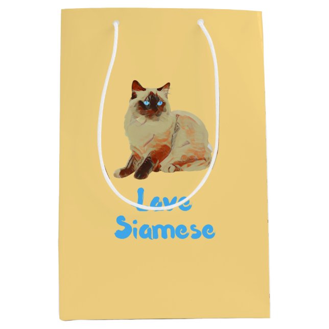 Kärlek Siamese Cats (Framsidan)