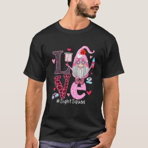 KÄRLEK Sight Squad Cute Grattis Alla hjärtans dag T Shirt