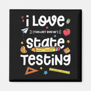 Kärlek (sista dagen av) Statliga testat lärartest Magnet
