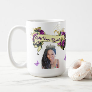 Kärlek själv först. kaffemugg