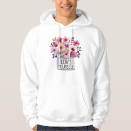 Kärlek själv hoodie
