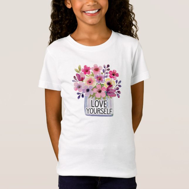 Kärlek själv t shirt (Framsida)