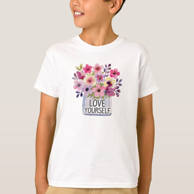 Kärlek själv t shirt (Framsida)