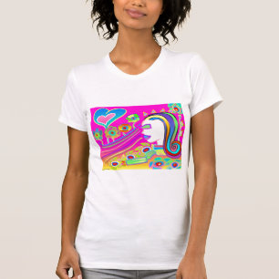Kärlek ska blommar: Dröm- utrymme T Shirt