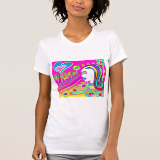 Kärlek ska blommar: Dröm- utrymme T Shirt