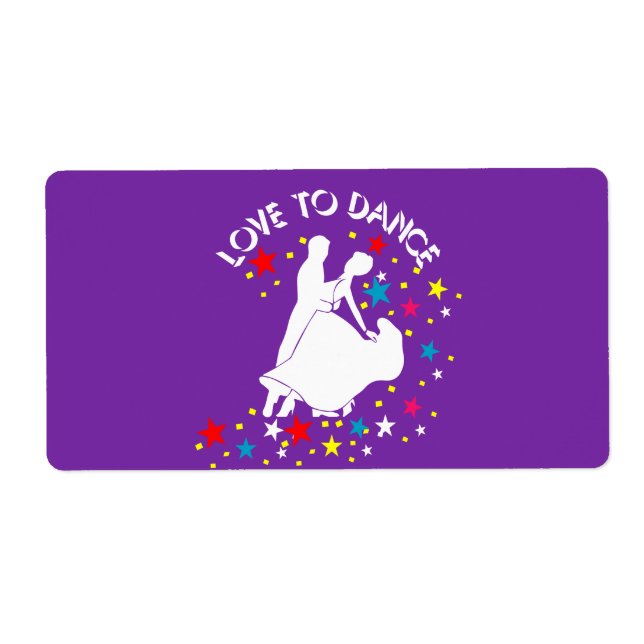 Kärlek ska dansa fraktsedel (Framsidan)