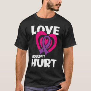 Kärlek ska inte Ont Domestic VI för narkotikabrott T Shirt