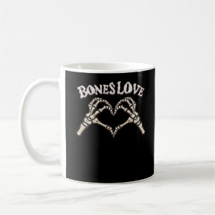 Kärlek Skeleton Hand Classic Kaffemugg