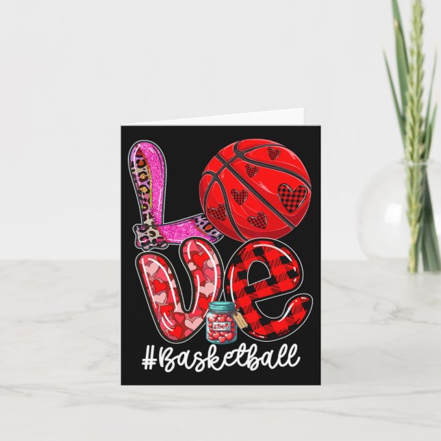 Kärlek Sketll Utrustning Spelare Lag Alla hjärtans Kort (Framsida)