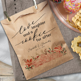 Kärlek Skratt och en cookie för After Bröllop