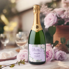 Kärlek Skratt Peony Orchid Rosa Bröllop Toast