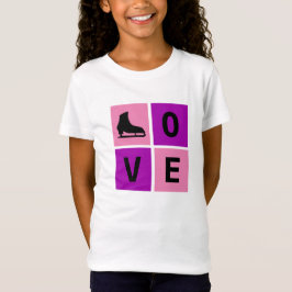 Kärlek, skridskjorta (figur) t shirt