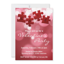 Kärlek skrivar pussel lappar