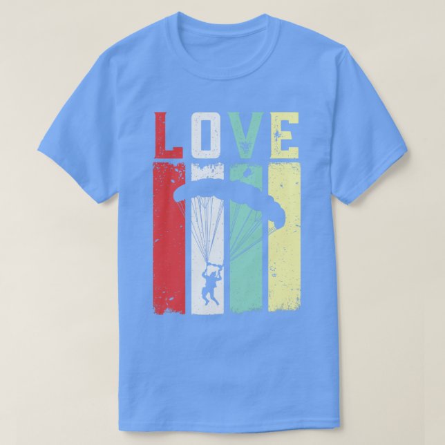 Kärlek skydyving t shirt (Design framsida)