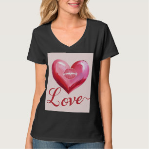 Kärlek-slag från hjärtat - Kärlek i varje puls T Shirt