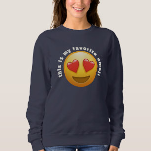 Kärlek - slagna emoji t shirt