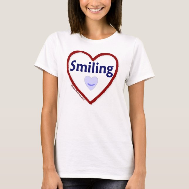 Kärlek Smiling Tröja (Framsida)